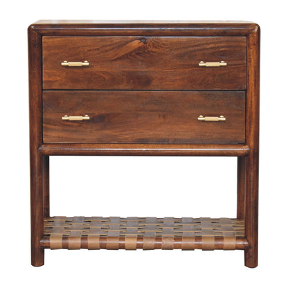 Richmond Solid Wood 2 Drawer Nightstand