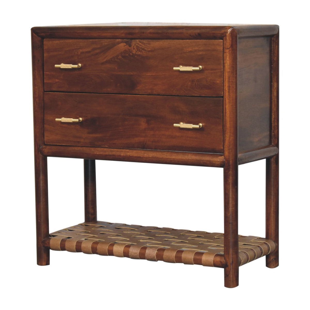 Richmond Solid Wood 2 Drawer Nightstand