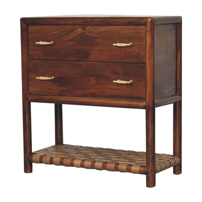 Richmond Solid Wood 2 Drawer Nightstand