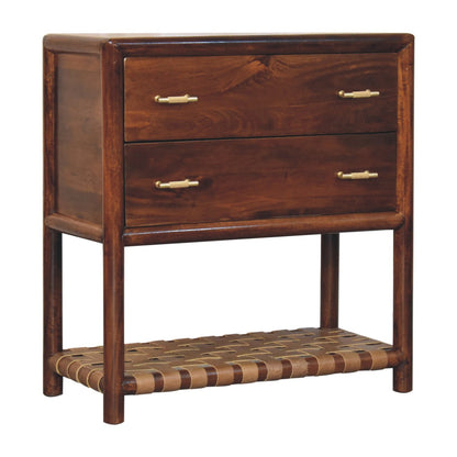 Richmond Solid Wood 2 Drawer Nightstand
