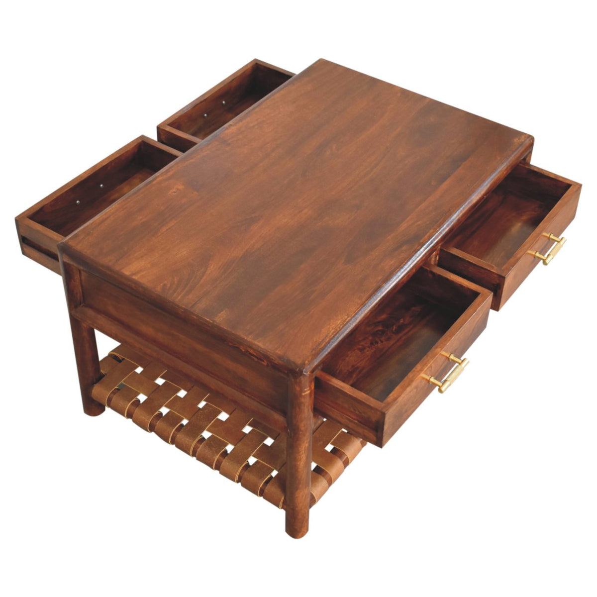 Richmond Solid Wood 4 Drawer Coffee Table