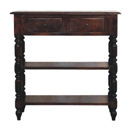Lexington Cherry Wood 2-Drawer Side Table