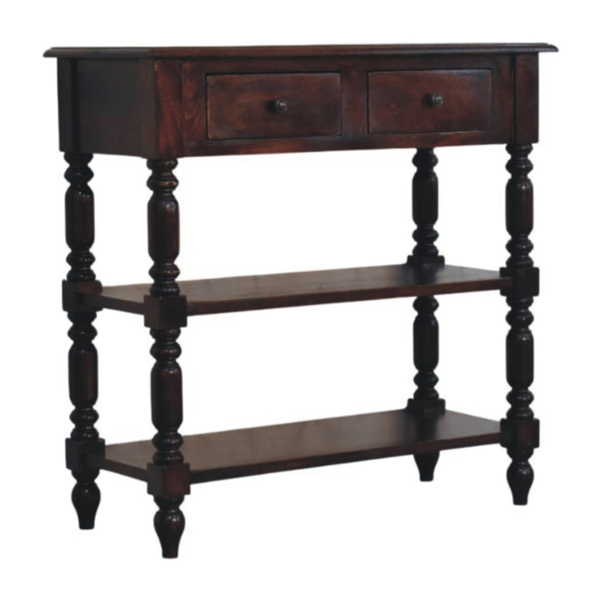Lexington Cherry Wood 2-Drawer Side Table