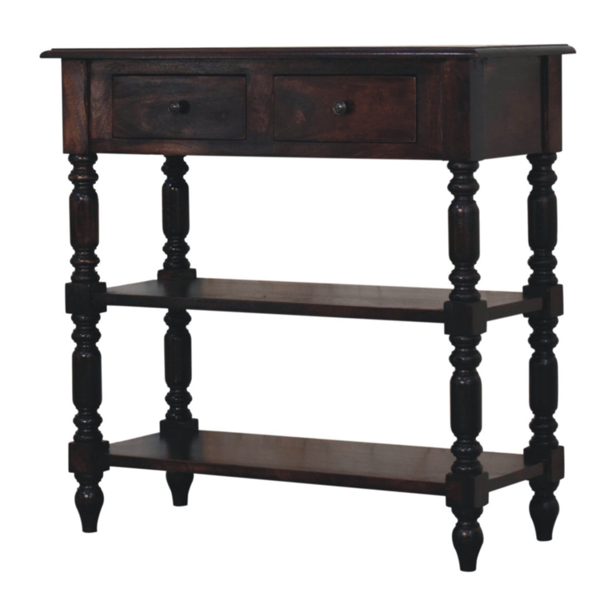 Lexington Cherry Wood 2-Drawer Side Table