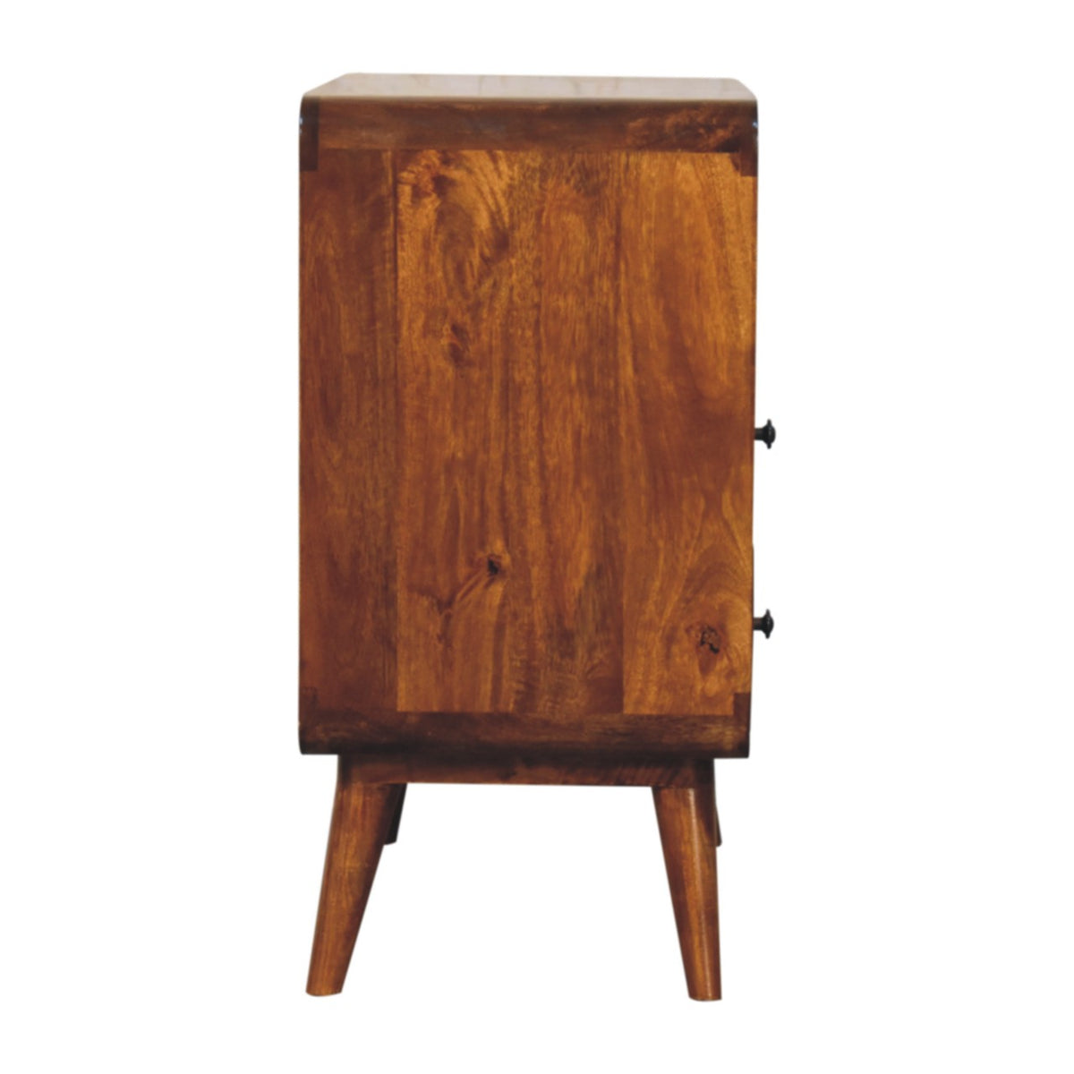 Big Sur Curved 2 Drawer Chestnut Chest