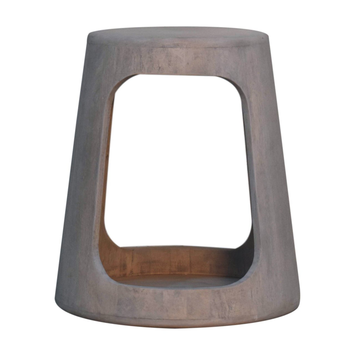 Bodie Wash Solid Wood Open Side Table