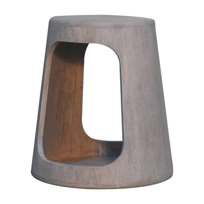 Bodie Wash Solid Wood Open Side Table