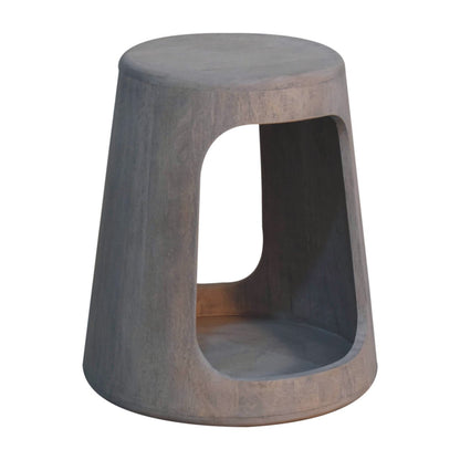 Bodie Wash Solid Wood Open Side Table