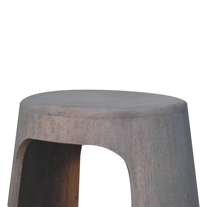 Bodie Wash Solid Wood Open Side Table