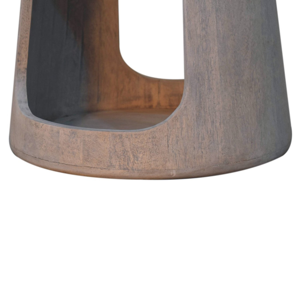 Bodie Wash Solid Wood Open Side Table