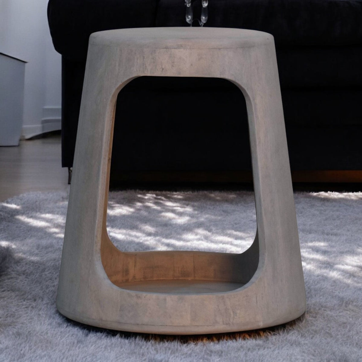 Bodie Wash Solid Wood Open Side Table