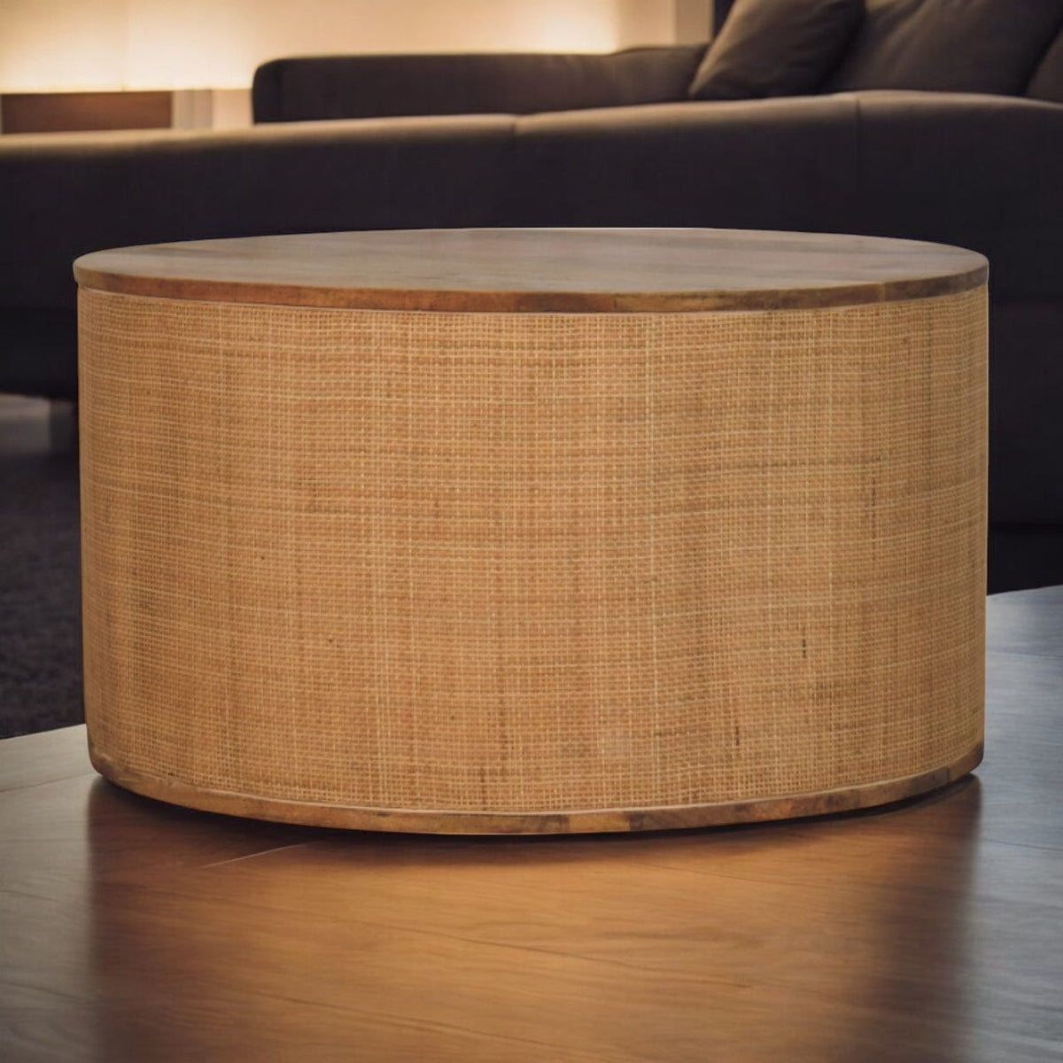 Malibu Rattan Pedestal Coffee Table