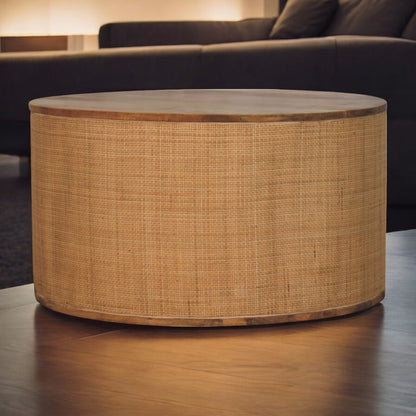 Malibu Rattan Pedestal Coffee Table