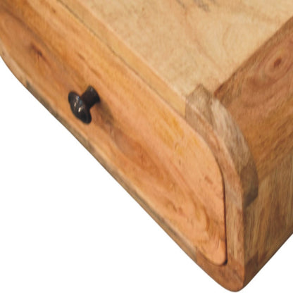 Astoria Mini Oak 1 Drawer Wall Nightstand