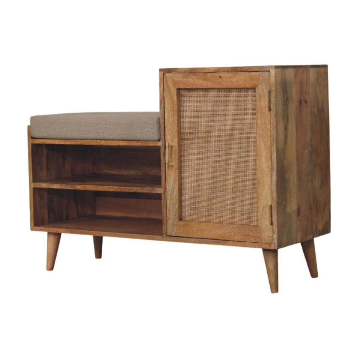Malibu Rattan Storage Bench Unit