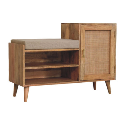 Malibu Rattan Storage Bench Unit
