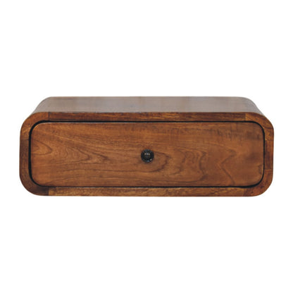 Astoria Chestnut 1 Drawer Wall Nightstand