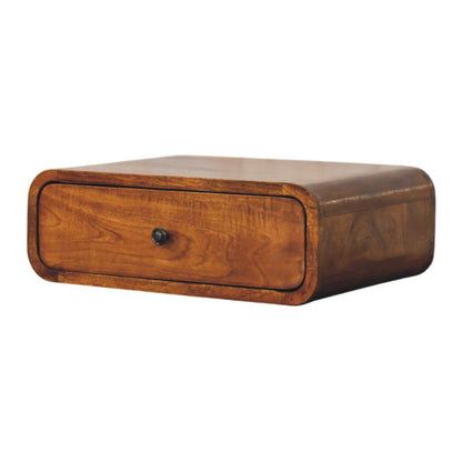 Astoria Chestnut 1 Drawer Wall Nightstand