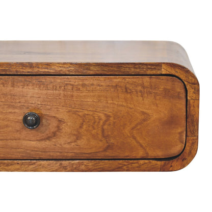 Astoria Chestnut 1 Drawer Wall Nightstand