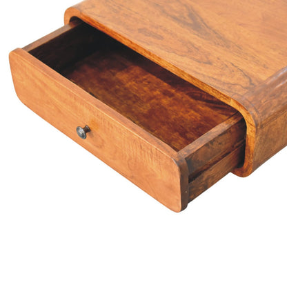 Astoria Chestnut 1 Drawer Wall Nightstand