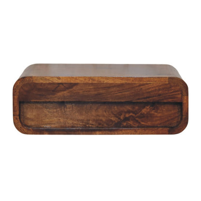 Astoria Chestnut 1 Drawer Wall Nightstand