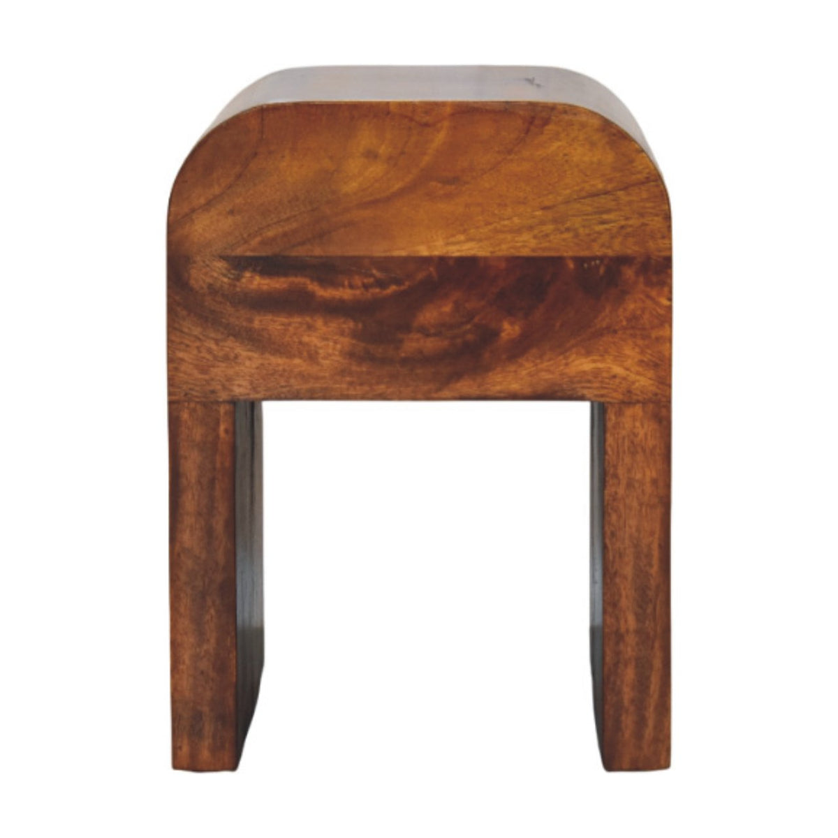 Berkshire Mini Curved Chestnut Nightstand