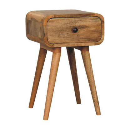 Astoria Mini Oak 1 Drawer Nightstand