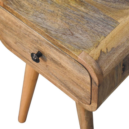 Astoria Mini Oak 1 Drawer Nightstand