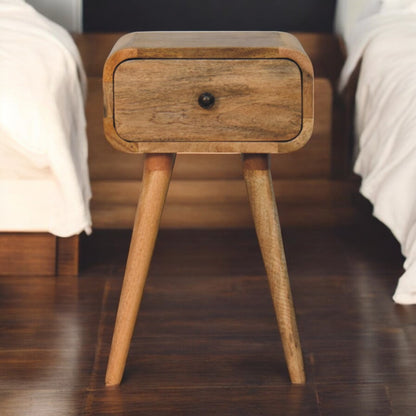 Astoria Mini Oak 1 Drawer Nightstand