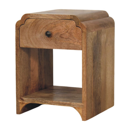Ashland Amber Oak Mini 1-Drawer Bedside