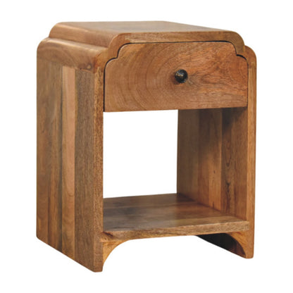 Ashland Amber Oak Mini 1-Drawer Bedside