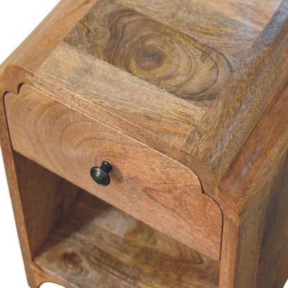Ashland Amber Oak Mini 1-Drawer Bedside