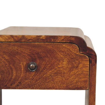 Ashland Chestnut Mini 1-Drawer Bedside