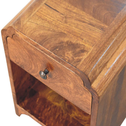 Ashland Chestnut Mini 1-Drawer Bedside
