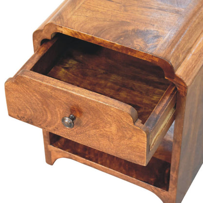 Ashland Chestnut Mini 1-Drawer Bedside