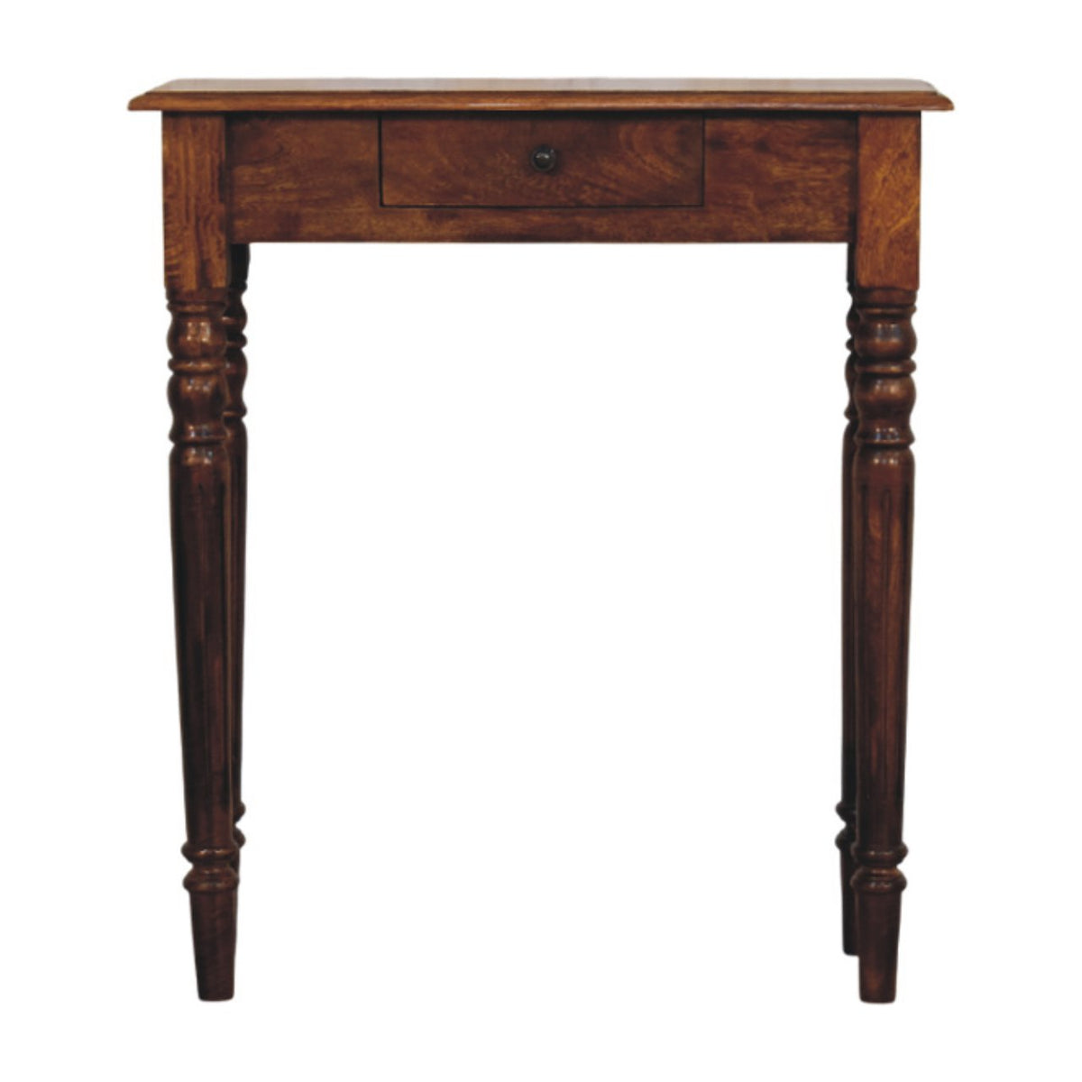 Charleston Chestnut 1 Drawer Turned Console