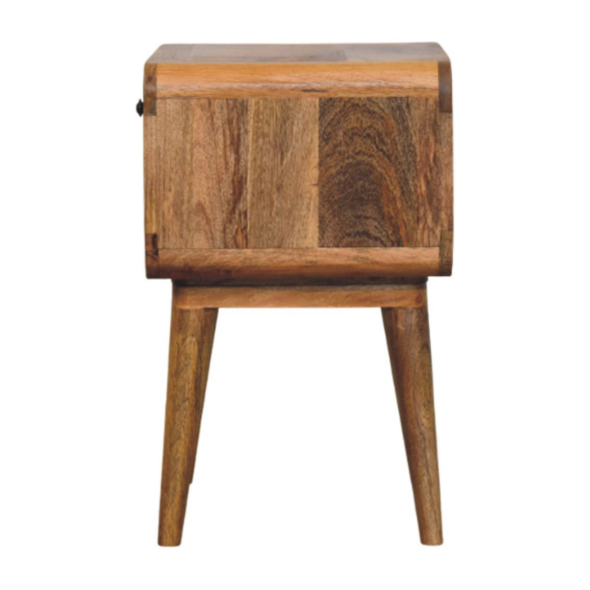 Astoria Oak Nightstand with Drawer and Shelf