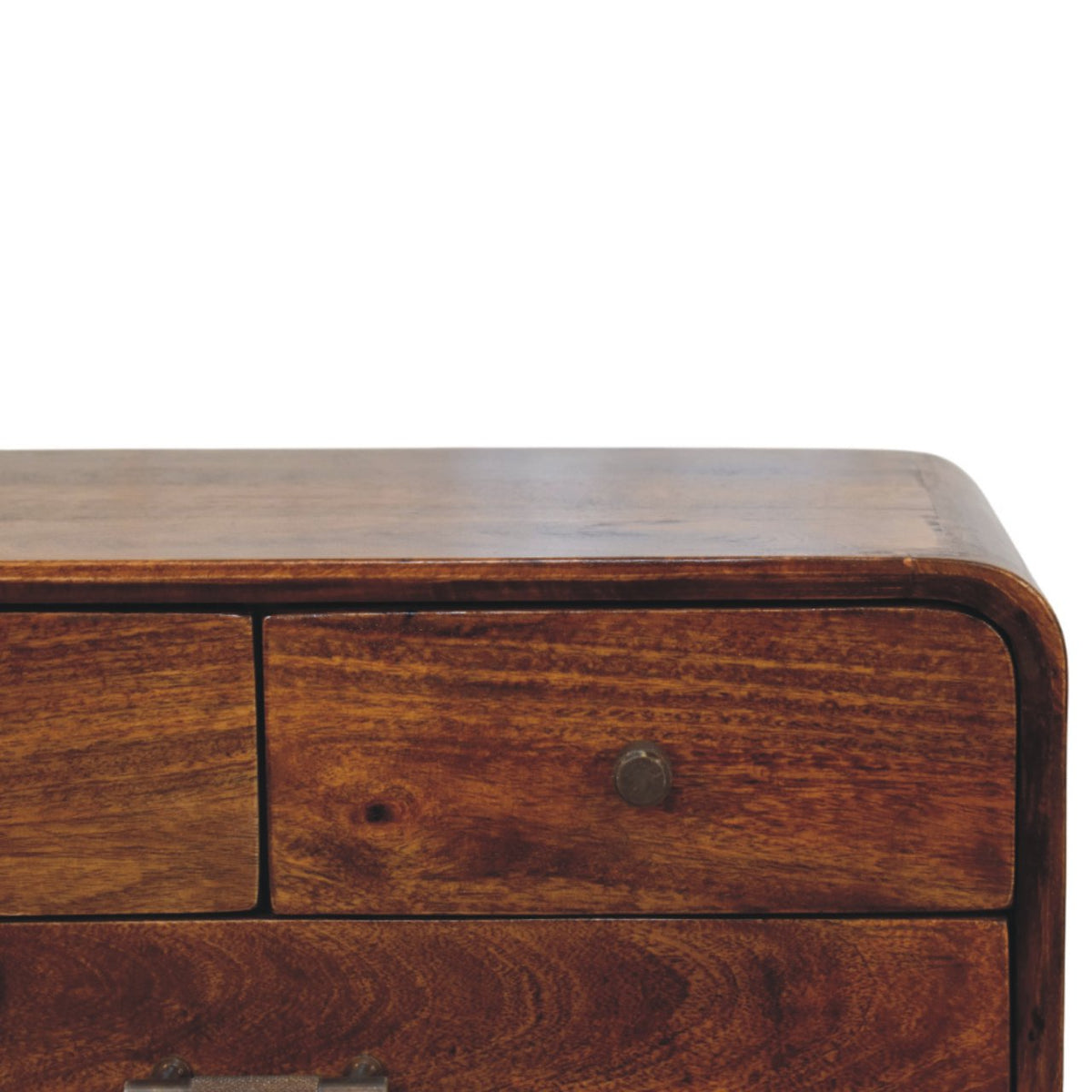 Astoria Chestnut 3 Drawer Nightstand