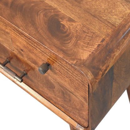 Astoria Chestnut 3 Drawer Nightstand