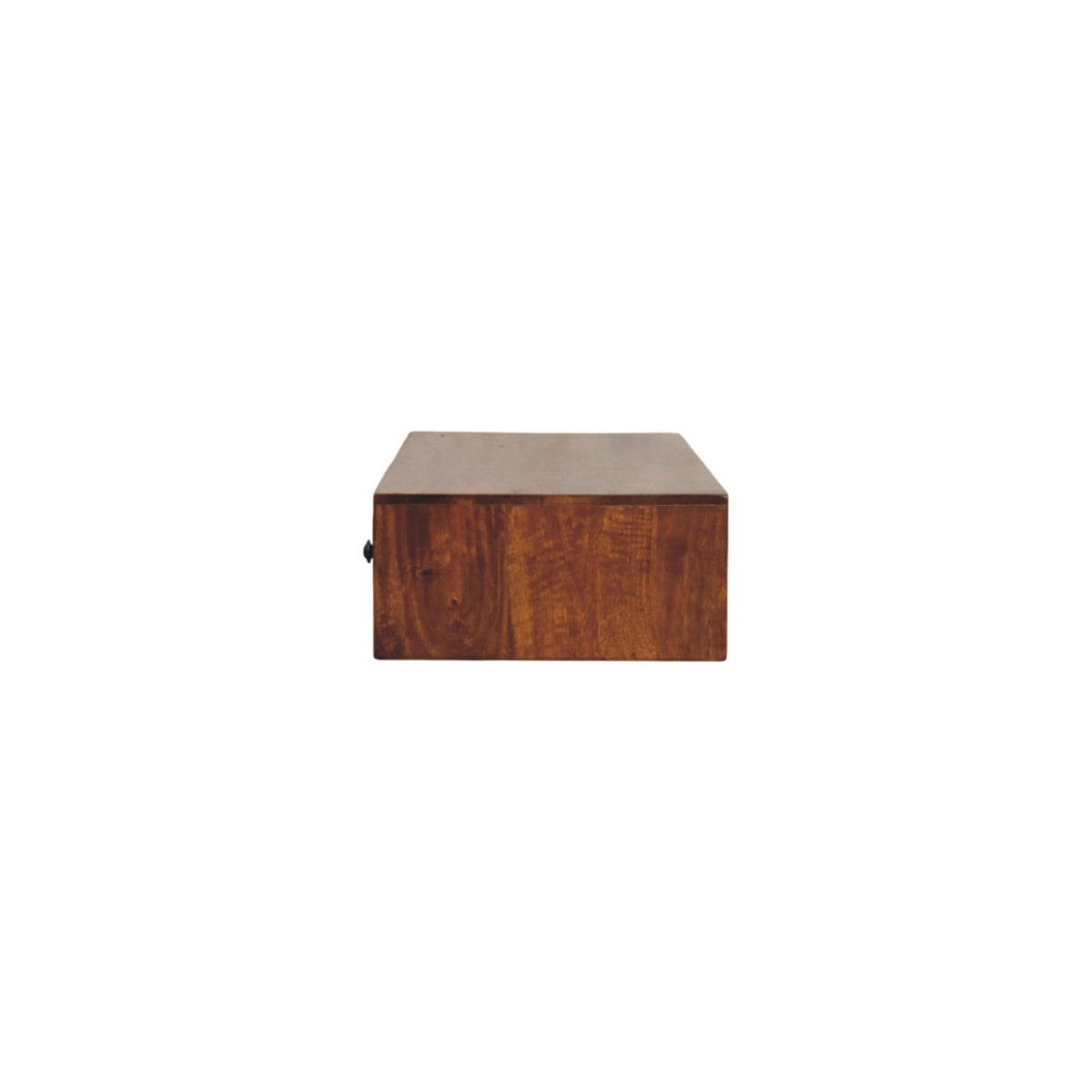 Arcadia Chestnut Curved Wall Console Table