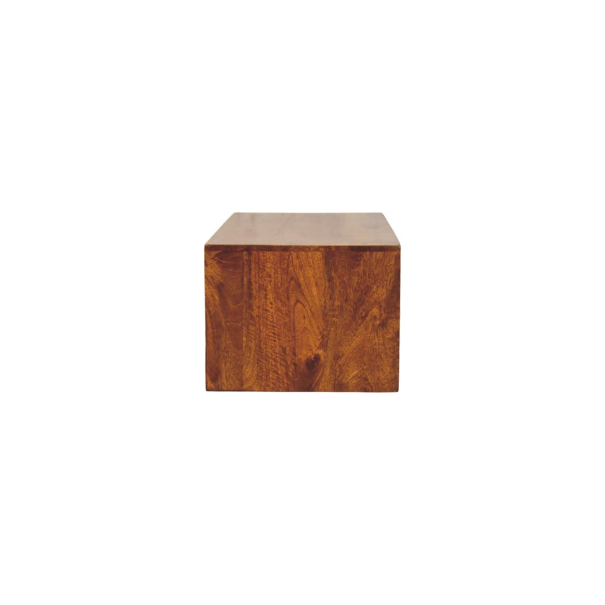 Arcadia Chestnut Curved Floating Media Unit