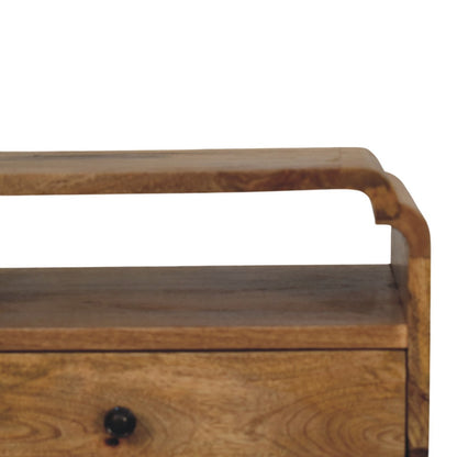 Ashland Amber Oak 1-Drawer Bedside