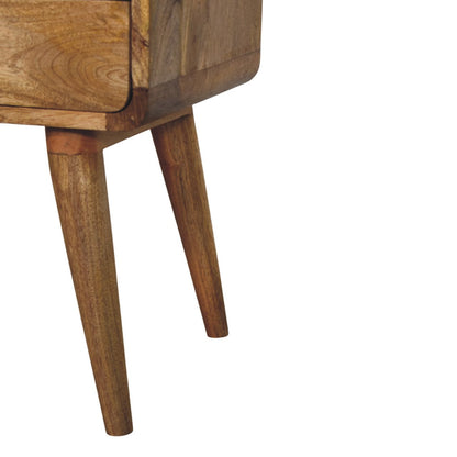 Ashland Amber Oak 1-Drawer Bedside