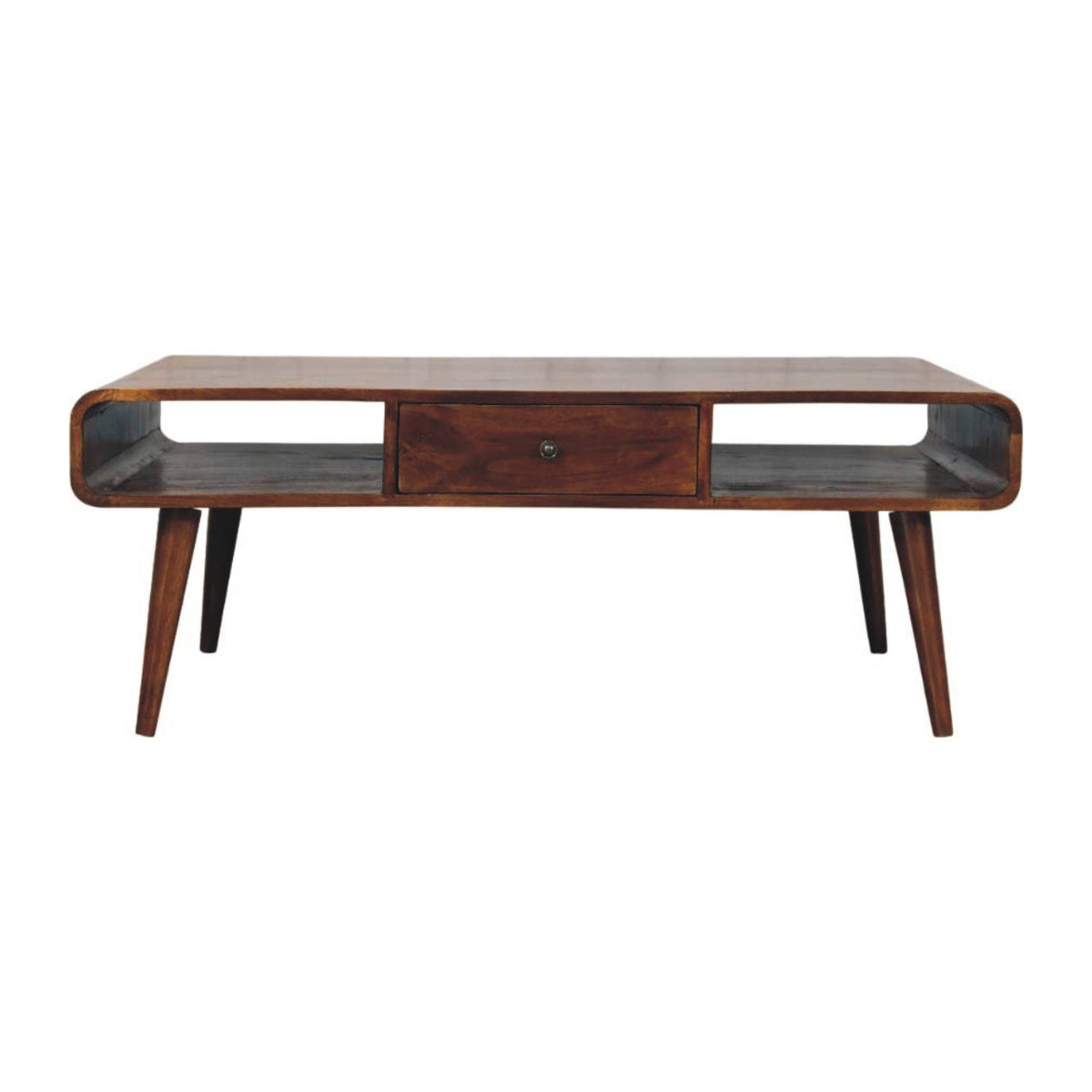Nashville Chestnut 2-Drawer Wide Coffee Table