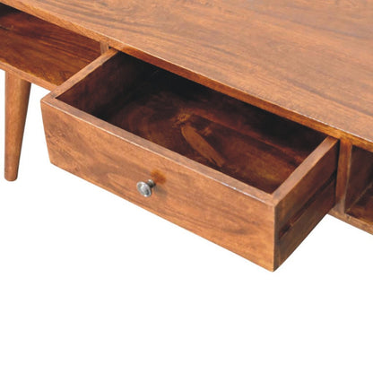 Nashville Chestnut 2-Drawer Wide Coffee Table