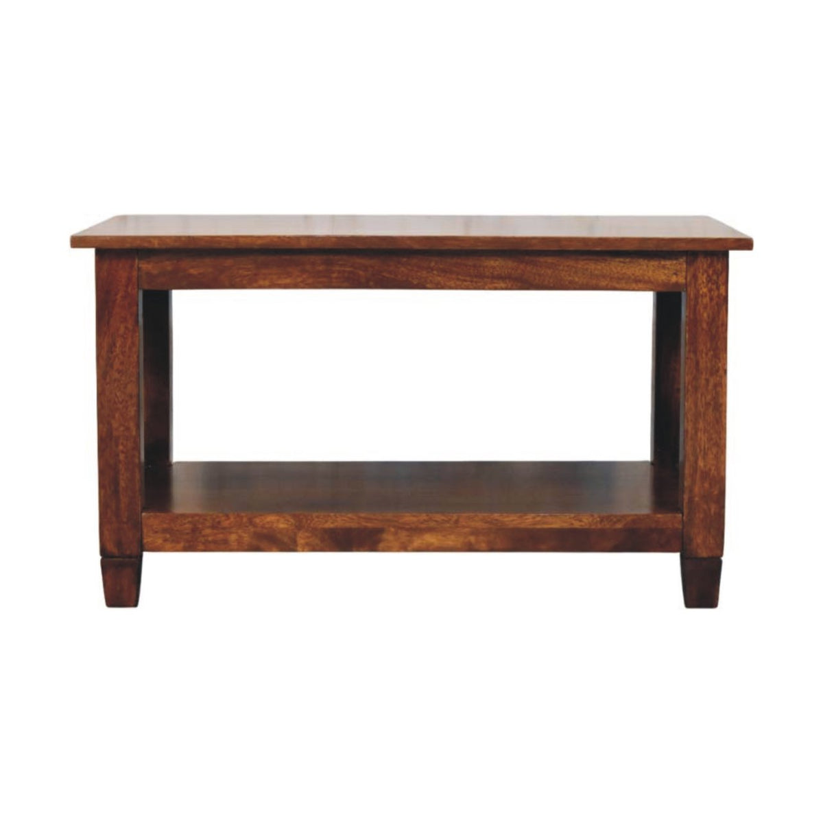 Kennebunk Chestnut X Frame Coffee Table