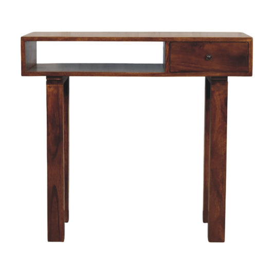 Mendocino Chestnut 1-Drawer Wood Writing Desk