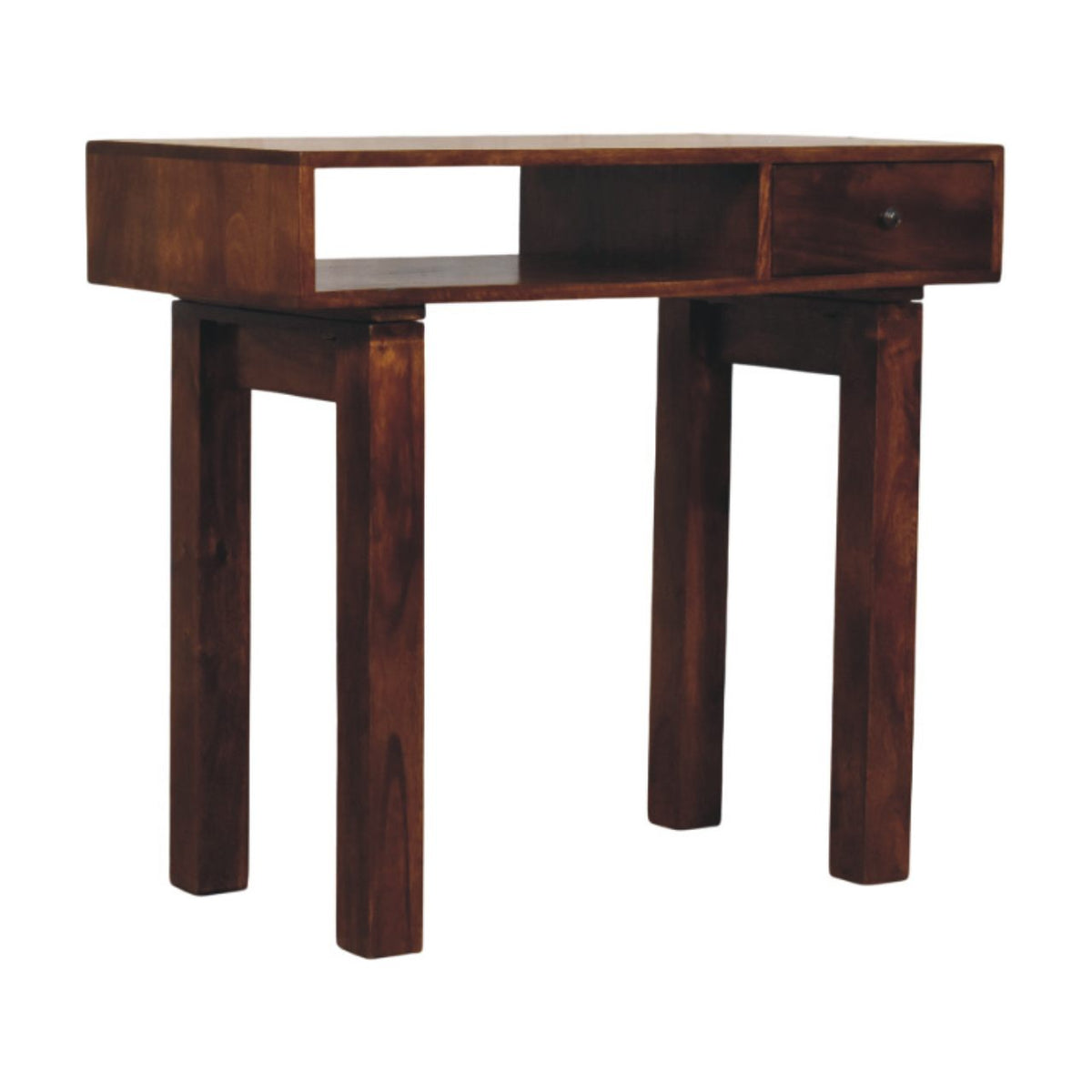 Mendocino Chestnut 1-Drawer Wood Writing Desk