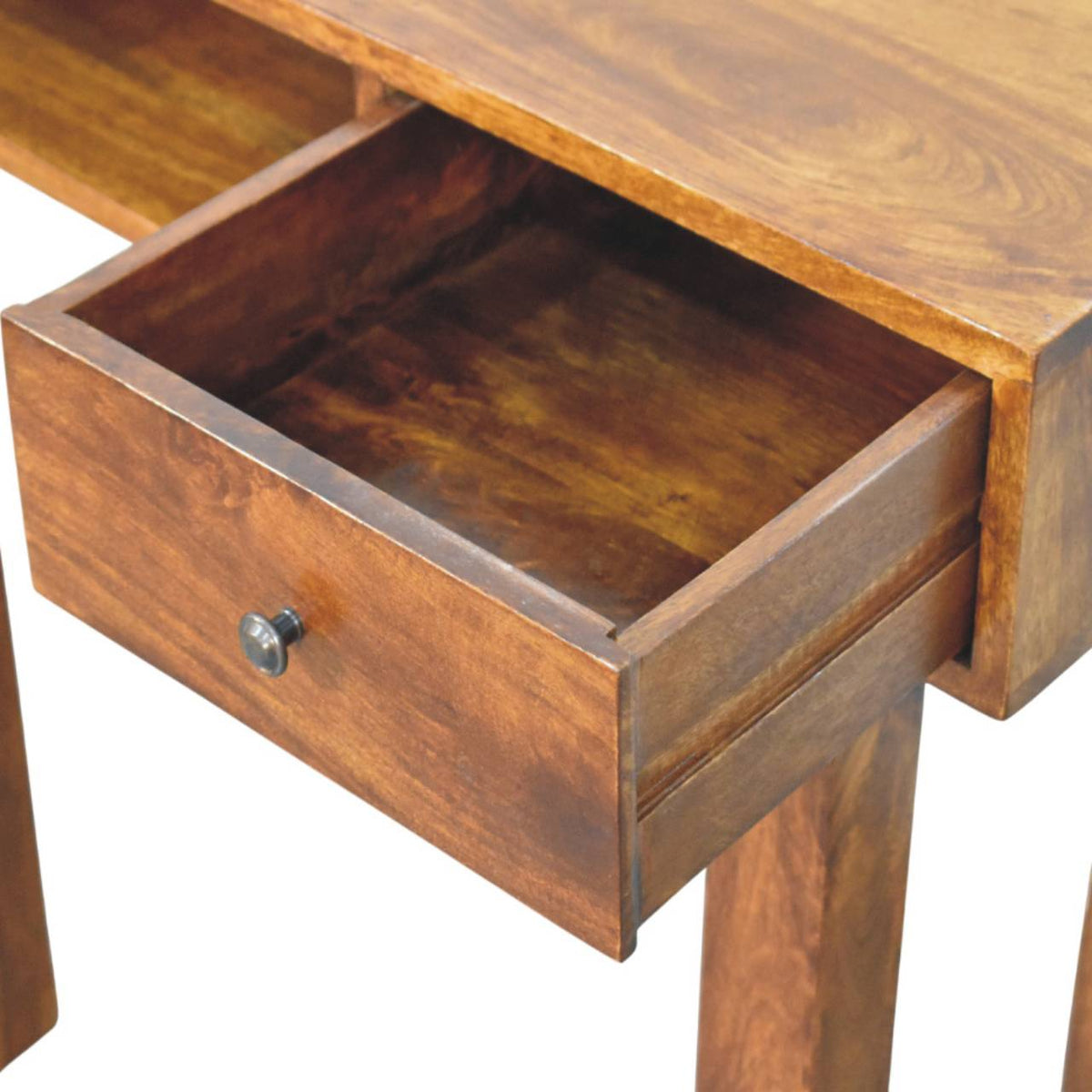 Mendocino Chestnut 1-Drawer Wood Writing Desk