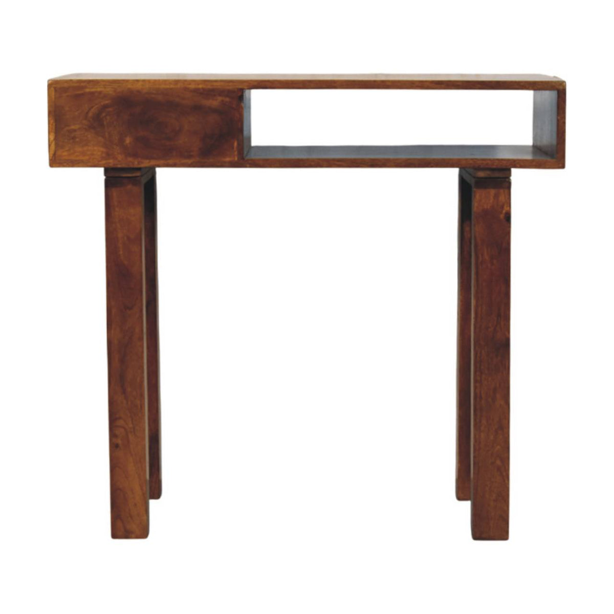 Mendocino Chestnut 1-Drawer Wood Writing Desk